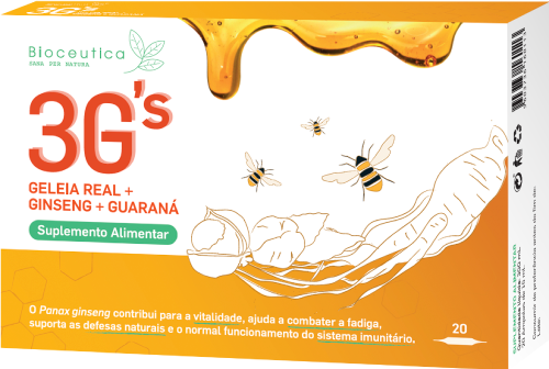 3 G's Geleia Real+Ginseng+Guaraná