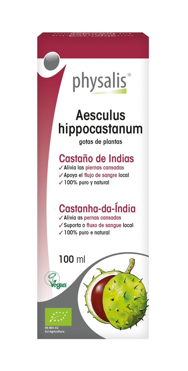 Aesculus hippocastanum (Castanha-da-Índia) Tintura