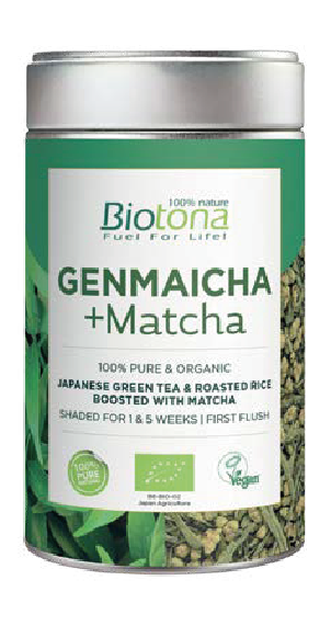 Biotona Genmaicha + Matcha 80g