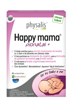Happy Mama Pronatal+ 30 Comprimidos