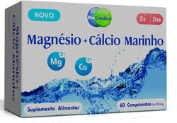 Magnésio + Cálcio Marinho 60 comprimidos